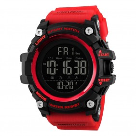 Zegarek Wojskowy SKMEI 1384 S-Shock Podświetlenie czerwony