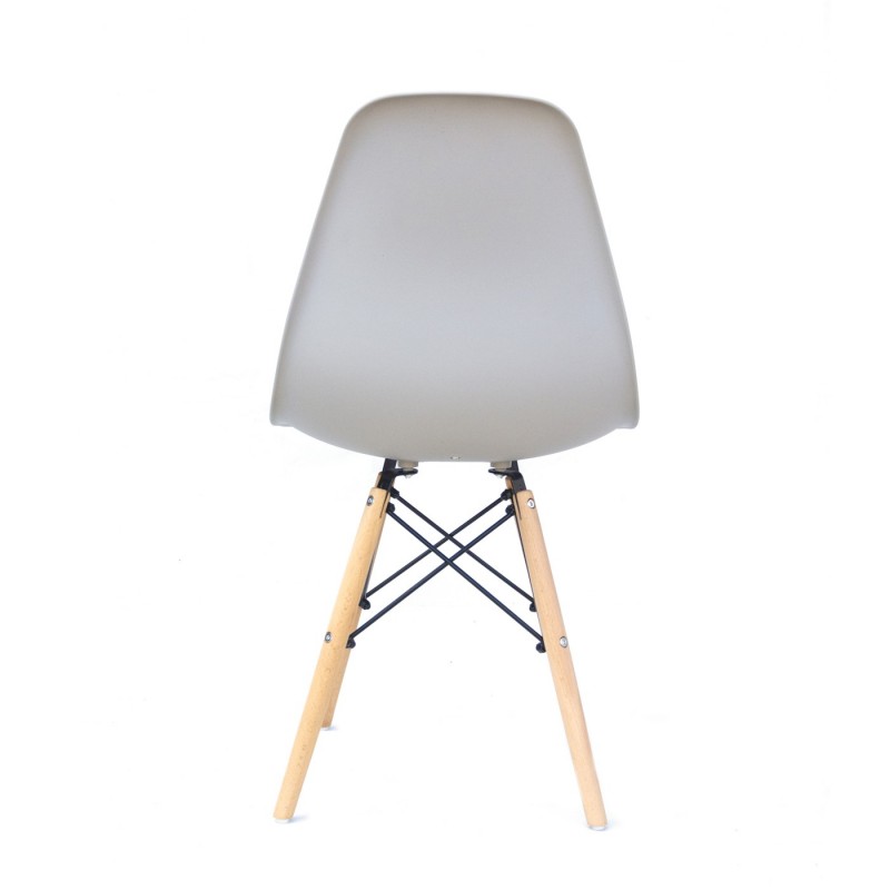 Krzesło kuchenne nowoczesne do kuchni jasno-szare BM-A304