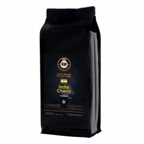 Kawa ziarnista Nigra Premium Coffee Indie Cherry 1kg Robusta 100%