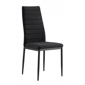 Krzesło nowoczesne czarne jadalnia salon DC026