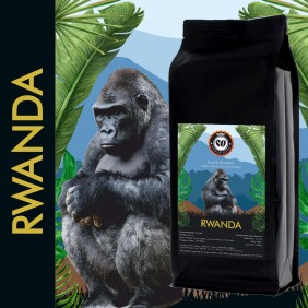 Kawa ziarnista świeżo palona Rwanda 1kg Arabika Nigra Premium Coffee